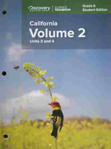 (image for) Science Techbook 6 California Volume 2 (CA)(P)