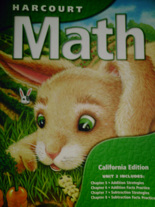 (image for) Harcourt Math 1-2 California Edition (CA)(P) by Maletsky,