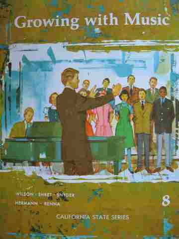 (image for) Growing with Music Book 8 (H) by Wilson, Ehret, Snyder, Hermann, & Renna