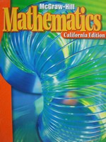 (image for) McGraw-Hill Mathematics 3 California Edition (CA)(H) - Click Image to Close