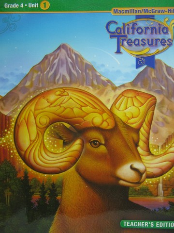 (image for) California Treasures 4.1 TE (CA)(TE)(Spiral) by August, Bear,