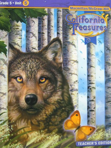 (image for) California Treasures 5.5 TE (CA)(TE)(Spiral) by August, Bear,