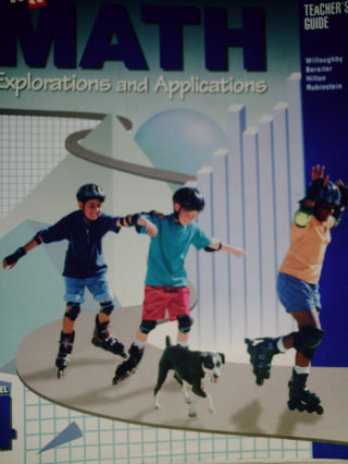 (image for) SRA Math Explorations & Applications 4 TG (TE)(Spiral)