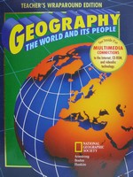 (image for) Geography The World & Its People TWE (TE)(H) by Boehm,