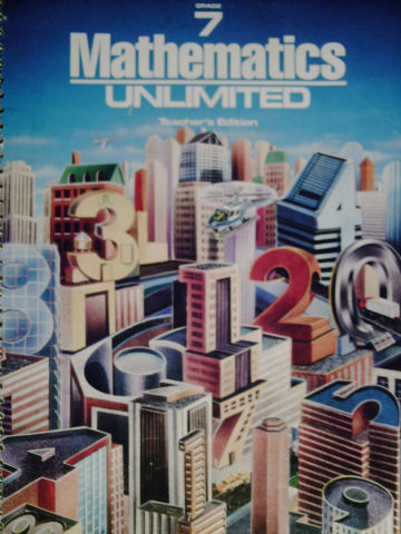 (image for) Mathematics Unlimited 7 TE (TE)(Spiral) by Fennell, Reys, Reys