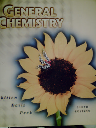 (image for) General Chemistry 6th Edition (H) by Whitten, Davis, & Peck