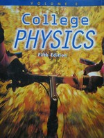(image for) College Physics 5th Edition Volume 2 (P) by Serway & Faughn