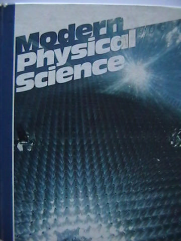 (image for) Modern Physical Science (H) by Tracy, Tropp, & Friedl