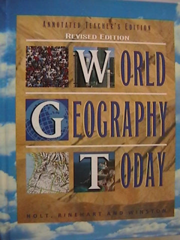 (image for) World Geography Today Revised Edition TE (TE)(H) by Sager,