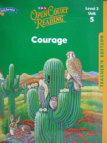 (image for) SRA Open Court Reading 2.5 Courage TE (CA)(TE)(Spiral)