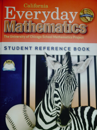 (image for) California Everyday Mathematics 3 Student Reference Book (H)