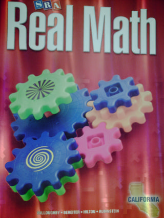 (image for) SRA Real Math K California Edition (CA)(P) by Willoughby,