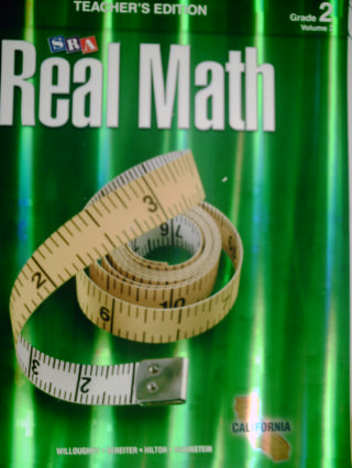 (image for) SRA Real Math 2 TE Volume 2 (CA)(TE)(Spiral) by Willoughby,