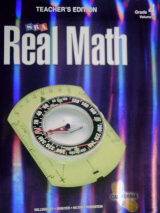 (image for) SRA Real Math 4 TE Volume 2 (CA)(TE)(Spiral) by Willoughby,