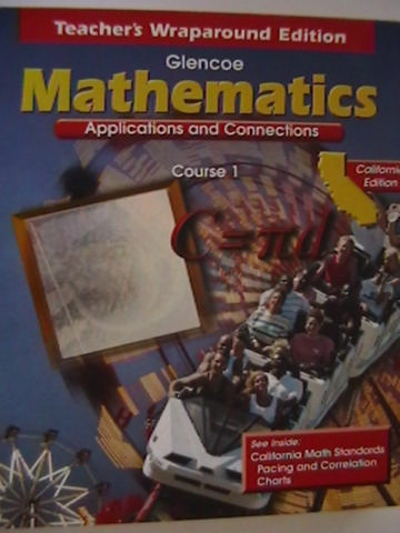 (image for) Mathematics Applications & Connections Course 1 TWE (CA)(TE)(H)