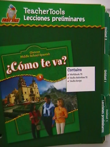 (image for) Como te va? A TeacherTools (TE)(Box) by Conrad J. Schmitt