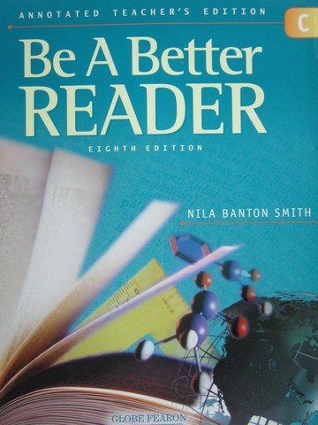 (image for) Be a Better Reader Level C 8th Edition ATE (TE)(P) by Nila Smith