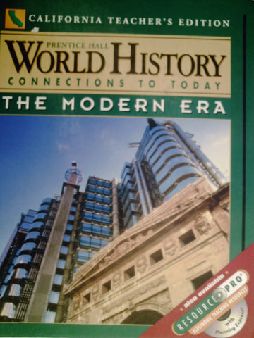 (image for) World History Connections to Today TE The Modern Era (CA)(TE)(H)