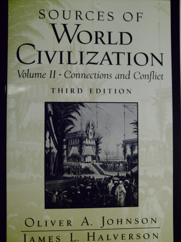 (image for) Sources of World Civilization Volume 2 3rd Edition (P)
