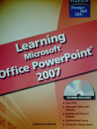 (image for) Learning Microsoft Office PowerPoint 2007 (Spiral) by Skintik