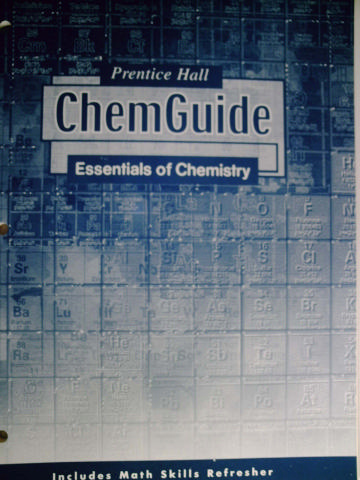 (image for) ChemGuide Essentials of Chemistry (P)