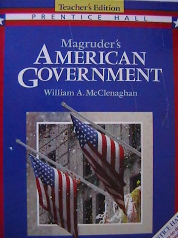 (image for) Magruder's American Government 1994 TE (TE)(H) by McClenaghan