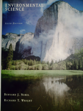 (image for) Enviromental Science 6th Edition (H) by Nebel & Wright