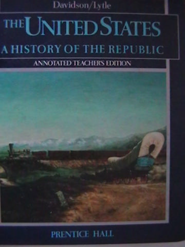 (image for) United States A History of the Republic 5th Edition ATE (TE)(H)