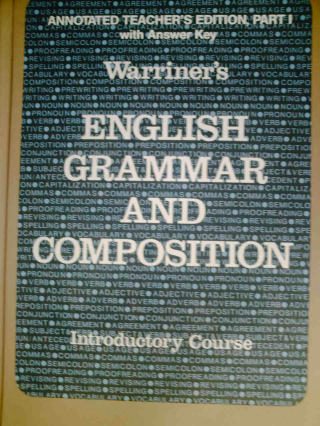 (image for) English Grammar & Composition Intro Course ATE Part 1 (TE)(H)