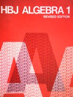 (image for) HBJ Algebra 1 Revised Edition (H) by Coxford & Payne
