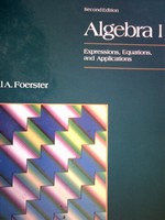 (image for) Algebra 1 Expressions Equations & Applications 2nd Edition (H)