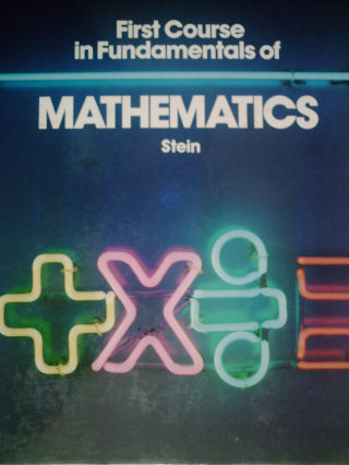 (image for) Fundamentals of Mathematics 1st Course (H) by Edwin I. Stein