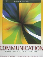 Communication Principles for a Lifetime 4th Edition (P) by Beebe (image for) Communication Principles for a Lifetime 4th Edition (P) by Beebe