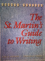 (image for) St. Martin's Guide to Writing 4th Edition (H) by Axelrod &