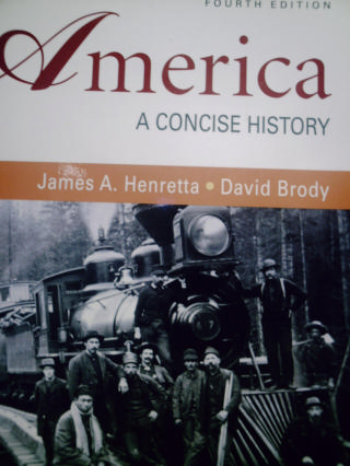 (image for) America A Concise History 4th Edition (P) by Henretta & Brody