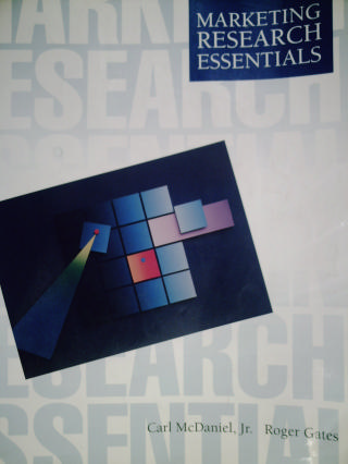 (image for) Marketing Research Essentials (P) by McDaniel, Jr & Gates