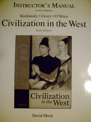 (image for) Civilization in the West 6th Edition IM (TE)(P) by David Mock