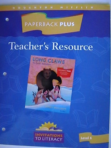 (image for) Paperback Plus Long Claws Teacher's Resource (TE)(P)