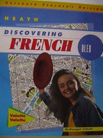 (image for) Discovering French Bleu Extended TE (TE)(H) by Valette & Valette