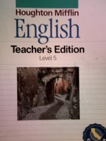 (image for) HM English 5 TE (CA)(TE)(Spiral) by Haley-James & Stewig