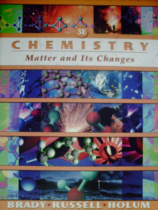 (image for) Chemistry Matter & Its Changes 3rd Edition (H) by Brady, Russell