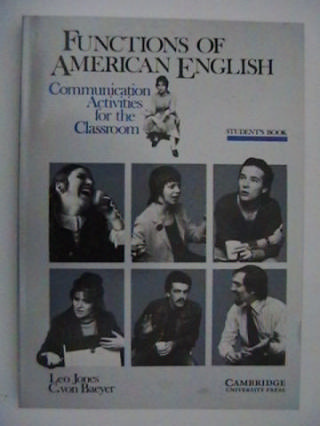 (image for) Functions of American English Student Book (P) by Jones, Baeyer