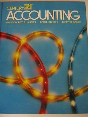 (image for) Century 21 Accounting 1st-Year Course 4th Edition (H) by Swanson