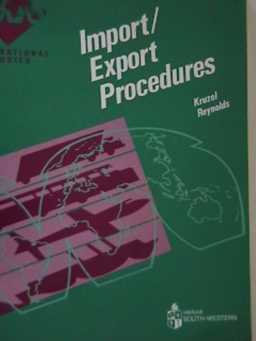 (image for) Import Export Procedures (P) by Sandra Kurzel & Frank Reynolds