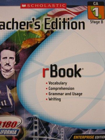 (image for) Read 180 Stage B Enterprise Edition rBook TE 1 (CA)(TE)(Spiral)