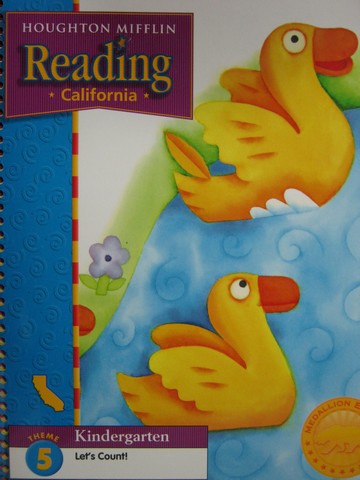 (image for) Reading K.5 Let's Count! Medallion Edition TE (CA)(TE)(Spiral)