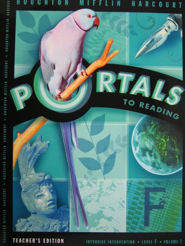 (image for) Portals to Reading F TE Volume 1 (TE)(Spiral) by Labov, Dickson,