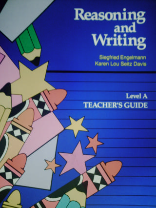 (image for) SRA Reasoning & Writing A TG (TE)(P) by Engelmann & Davis