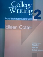 (image for) College Writing 2 (P) by Eileen Cotter
