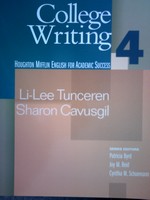 (image for) College Writing 4 (P) by Li-Lee Tunceren & Sharon Cavusgil